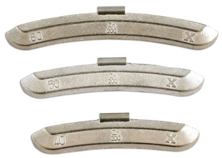 Connect 32872 Radgewichte für Standardräder, 50 g, 50 Stück
