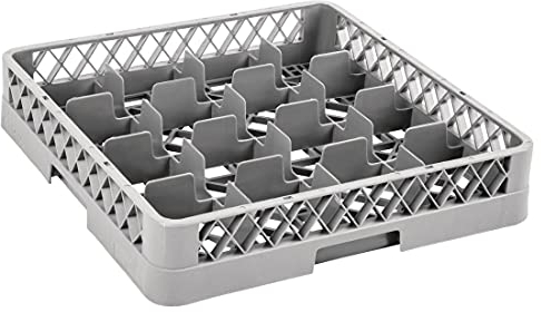 Vogue Gläserspülkorb mit 16 Fächern