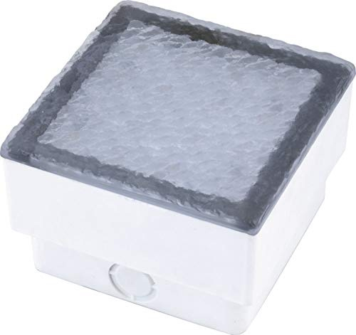 Heitronic 35927 A, Bodenleuchte, Kunststoff, transparent, 10 x 10 x 6,8 cm