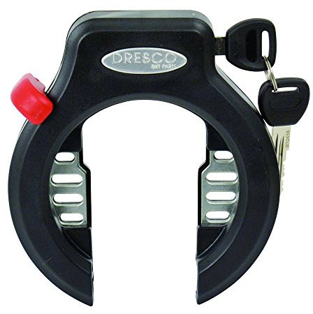 Dresco 5250214 Rahmenschloss Einsteck, Schwarz