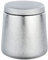 WENKO Universaldose Glimma Silber Keramik - Kosmetikdose, Wattedose, Keramik, 10 x 11.5 x 10 cm, Silber