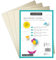 ZADAWERK® Perlmuttpapier - 120 g/m²- A4 - Elfenbein - 50 Stück - Bastelpapier - Briefpapier perlglanz schimmernd - bedruckbar - Tintenstrahl - Laserdrucker