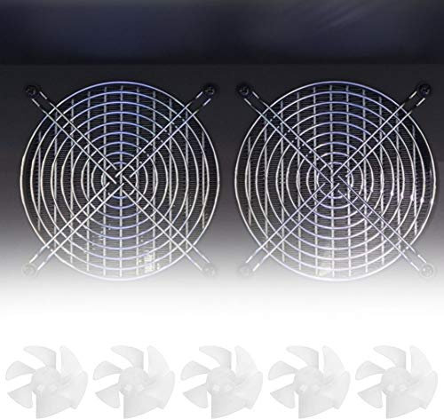 Garosa 10pcs Mini Plastic Fan Blade Small Power Hair Dryer Motor Fan Leaf Hotel Hotel Fan Blade Fan Motor Fan Accessories