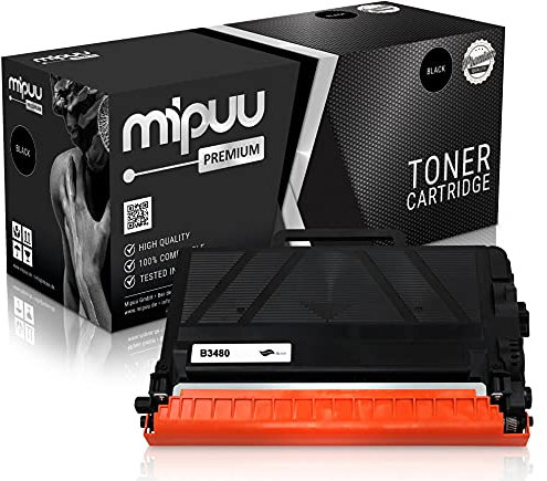Mipuu Toner kompatibel zu Brother TN-3480 Schwarz für HL-L5100dn MFC-L5750dw DCP-L5500dn HL-L5200dw HL-L6300dw HL-L6400dw MFC-L5700dn