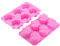 Vpqnee 2er Pack große dicke Silikon-Einhorn-Kuchen-Schokoladenformen zur Herstellung von Schokolade, Gelee, Eiswürfeln, Süßigkeiten, Kuchen, Ton und Seife