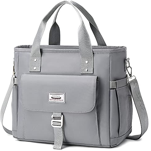 Weitars Lunchtasche für Männer und Frauen, auslaufsichere Lunchbox für die Arbeit, große Lunchtasche mit abnehmbarem Schultergurt, isolierte Lunchtasche für Picknick, Wandern