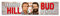 Bud Spencer und Terence Hill - Portraits mit Unterschriften - Magnet 16 x 3,5 cm - STRMB02