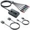 Male Component to HDMI Converter Cable with HDMI and Component Cables for DVD/STB with Female Component Output to Display on HDTVs, 1080P YPbPr to HDMI Converter, Component in HDMI Out Adapter…