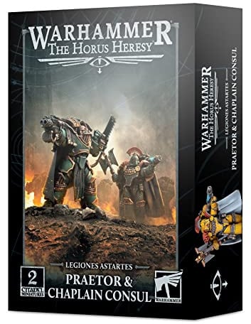 Games Workshop - Horus Heresy Legiones Astartes: Praetor & Chaplain Consul