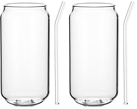 Cabilock Vasos Altos Vasos con Tapa Tazas Cafe Espresso Vasos De Cristal Agua Baratos 1 de Tazas de de Resistente Calor Vasos con Tapadera Y De Cristal Bebidas Mix Whisky Irlandes Gafas Mojito