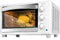 Cecotec Four de comptoir Bake&Toast 3090 Blanc Gyro, 30 L, 1500 W, 5 fonctions différentes, Comprend une broche rotative, Éclairage intérieur, Bac récupérateur de miettes.
