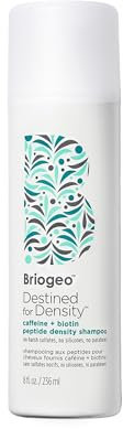 Briogeo Destined For Density Caffeine + Biotin Peptide Shampoo, Increases Hair Thickness, Vegan, Phalate & Paraben-Free - 236ml