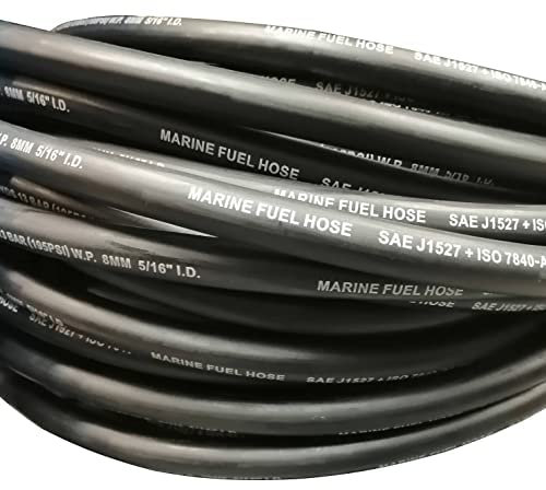 Marine Fuel Hose **Price PER METRE** (10MM I.D)