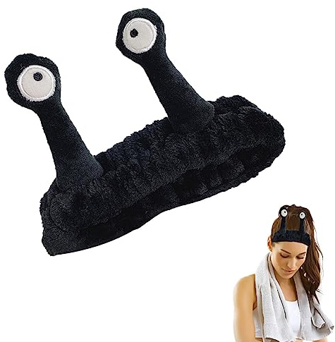 Schnecke, Stirnband, sehr saugfähig, Gesichts-Make-up, elastische Haarbänder, verstellbares Stirnband, kosmetisches Haarband zum Waschen des Gesichts.