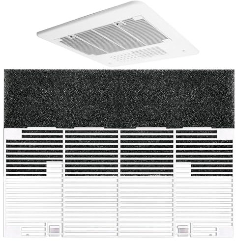 Dianrui Repuesto de cubierta de ventilación de aire acondicionado RV con filtros Duo-Therm rejilla de repuesto para Dometic 3104928.019 RV piezas interiores y accesorios K1-062