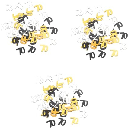 Amosfun 3600 Stück 70 Baby Pastell Konfetti Sterne Konfetti Rotes Konfetti Servietten Zum 70. Geburtstag Konfetti Glänzt Geldkonfetti Alles Zum Geburtstag Konfetti Roségold Hochzeit