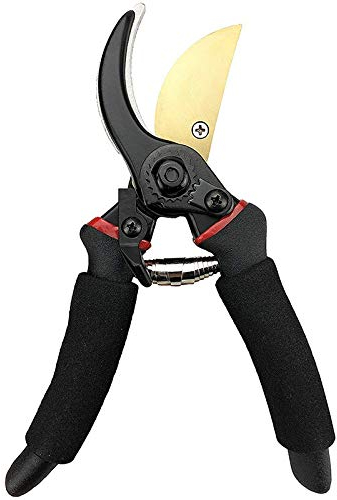 WolFum Professional Pruning Shears Secateurs Bypass Pruner Hand Gardening Plant Scissor Branch Trimmer WolFums