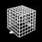 CCTV camera Cage Guard - 16cm x 16cm x 16cm WHITE