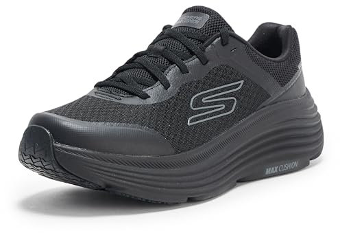 Skechers Womens Trainers- MAX Cushioning Endeavour CANOVA, Black, 6