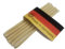 WOWOCON® 6x Glasfaser Dauerdocht ca. Ø3mm Länge ca. 8cm Made in Germany für Indoor outdoor Kerzen Tischfeuer Wachsfresser Kerzenfresser Schmelzlicht zum Wachs Kerzenreste schmelzen