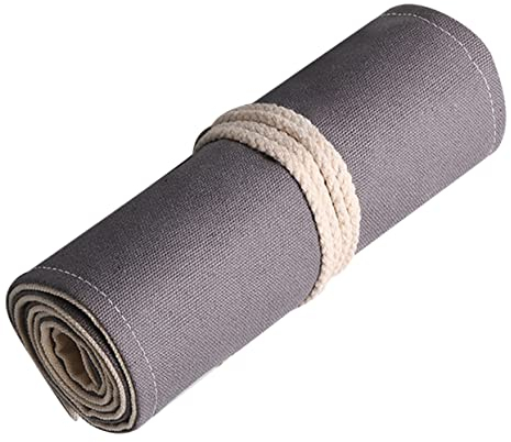 HOODANCOS 1 Pc Trousse Rangement pinceaux Pot Range Pot à Crayons Porte- de Couleur Porte-Crayons Porte- Pochette à Crayons Portable Manuel Rideau de Stylo