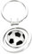 YIMVUNZ Rotatif 3D Porte-clés de Football Football Keychain Porte-CléS CréAtif De DéCoration De Ballon De Football Porte clé Personnalisé Porte clef Foot