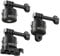 SIRUI Magnetic Quick Release Tripod Mount for Action Camera, 90°Rotatable Mount for Hero, for DJI, for Insta360 with Fixed Finger Mount, 1/4 Threaded Mount, Helmet Head Mount Base, AM-AC01