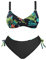 Bikini-Sets für Damen,Damen Bikini Set Sexy Damen Zweiteiliger Badeanzug Atmungsaktiv Triangel Brazilian Bequem Bikini Bademode,Schwarz,L