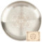 CREATCABIN Sechseckiger Ritualteller Altarteller Flache Schale Aus Edelstahl Runde Gebetsschale Opferschale Kerzenhalter Für Meditation Schmuck Räucherstäbchen Wünschelrutengehen Wahrsagezubehör 14cm