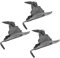Tall Grey Wizard Witch Hat Fancy Dress Accessory School Book Week World Day Movie Character Television Halloween Parties Events Costume One Size X3