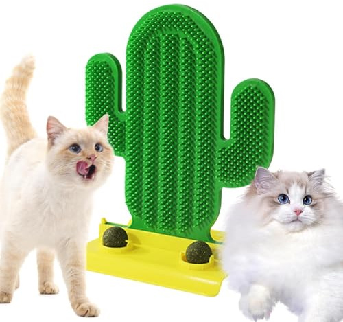 Mimoqk Cat Scratcher, Cat Scratch Board, Kaktus Shape Cat Scratch Pads – geistige körperliche Übung, Quietschen beim Mahlen für eine Verwendung im Freien im Innenbereich