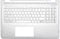 Wzqrps New Replacement for HP Envy X360 M6-AQ 15T-AQ 15-AQ M6-AQ005DX 15 AQ Laptop Upper Case Palmrest Backlit Keyboard Assembly Part 857283-001 Silver