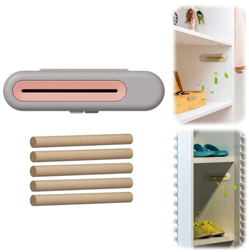 Air Freshener Gel, Natural Odour Eliminator, Aromatherapy Room Diffuser, Pet Odor Neutraliser, No Drill Installation, Long Lasting Fragrance, for Home, Bedroom, Toilet, Car, Shoe Cabinet