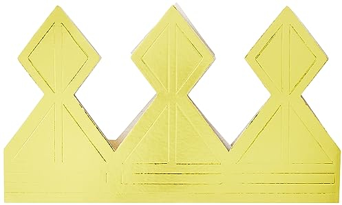 Unique Party Supplies 8307 Partyhut - Papier-Goldkrone, M