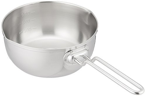 Drei-Lagen-Stahl-Kasserolle mit Skala 16cm AYK52016 SA 18-10 sowohl Muster (Japan Import / Das Paket und das Handbuch werden in Japanisch)