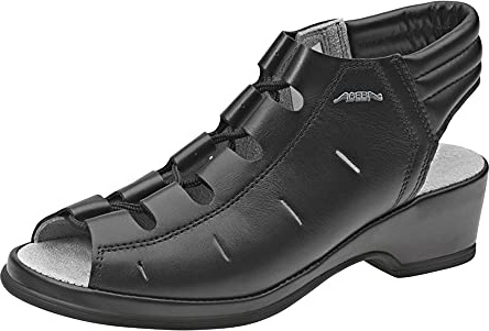 Abeba 3000 AIR CUSHION Serviceschuh, O2, SRA, Schwarz, Größe 34