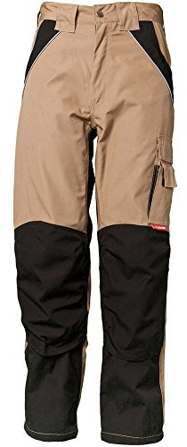 Planam Plaline Arbeitsbundhose, schwarz und kupferfarben beige 94