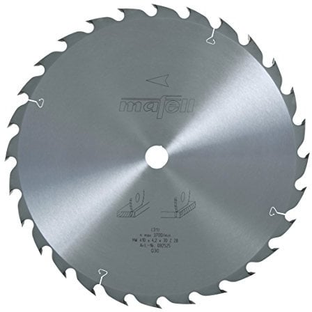 Mafell Lame De Scie Circulaire Mafell 410 X 2,5/4,2 X 30 Mm 28 Dents