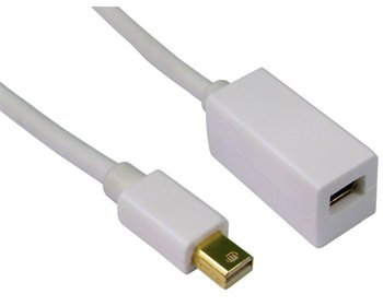 Cable-Core Mini DisplayPort Extension Cable 2 Metres