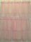 Lothringen Home Fashions, stufige Rüschenvorhang-Stoffbahn „Gypsy Shabby Chic“ fürs Fenster, rose, Tier 60 x 36