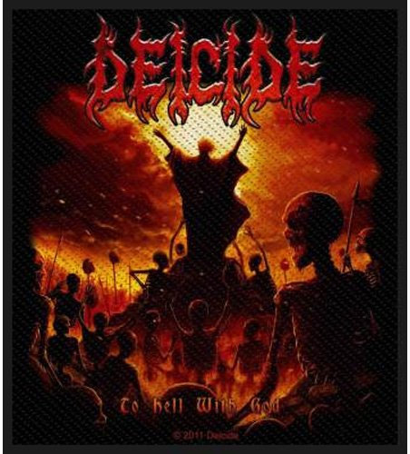 Deicide - Aufnäher To hell with God (in One Size)