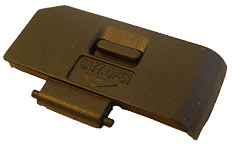 vhbw Ersatz Akkudeckel kompatibel mit Kamera Canon EOS 1000D, 450D, 500D, Kiss X2, Rebel XS, XSi - Akkufach Deckel, Akkuabdeckung, Cover, Batteriefachdeckel