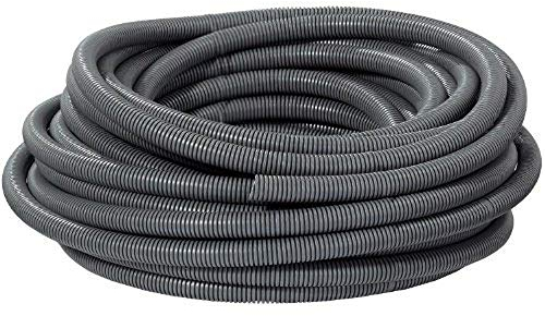 Unitec 40775 Flexrohr, Länge: 50 m, Durchmesser: 20 mm, Klassifizierung: 3341, Farbe: KL: 3341, Material: PVC