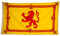 SCAMODA Bundes- und Länderflagge aus wetterfestem Material mit Metallösen, Outdoor Fahne & Flagge (Schottland-Gelb) 150x90cm