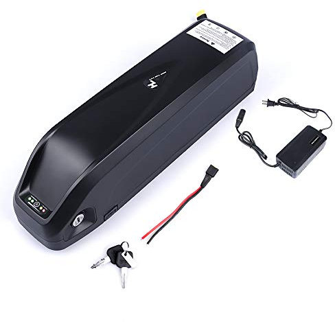 Junstar-EU 48V 17.5Ah Batterie vélo électrique EBike au Lithium Ebike Compatible avec Le Moteur Central BBS