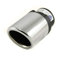 Auspuffblende Rund Endrohr Edelstahl Auto Endrohrblenden Auspuffendrohr Auspuffrohr Tuning Universell Schalldampf Blende Sport Rund Chrom Auspuffspitzen