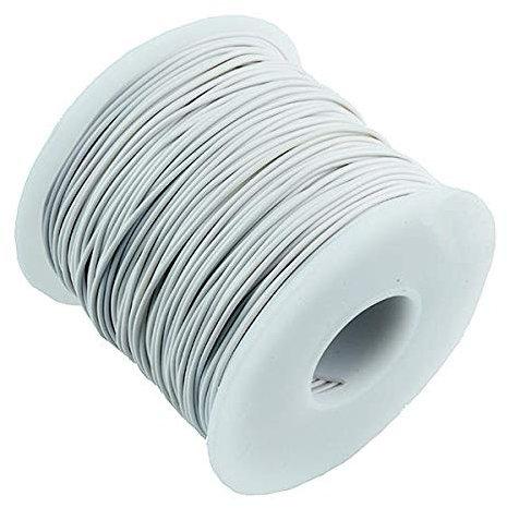 0.25mm² 7/0.2mm Stranded Copper Cable Reel Automotive General Purpose 100M (White)