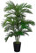 HTT Decorations - Künstliche Goldfruchtpalme/Areca Lutescrens Palme - Hochwertige Kunstpalme - 140 x 80 cm, Untertopf mit 16 cm Durchmesser - Bergpalme/Howea/Kentiapalm/Chamaedorea