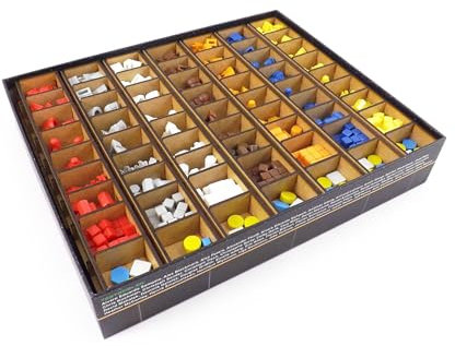 The Game Doctors Brettspiel Organizer kompatibel mit Gaia Project