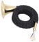 Leichtes Jagdhorn, tragbares Mini-Messing-Instrumentenset Messing-Birnenhorn, Messing-Jagdhorn Musiklerner für Musikliebhaber